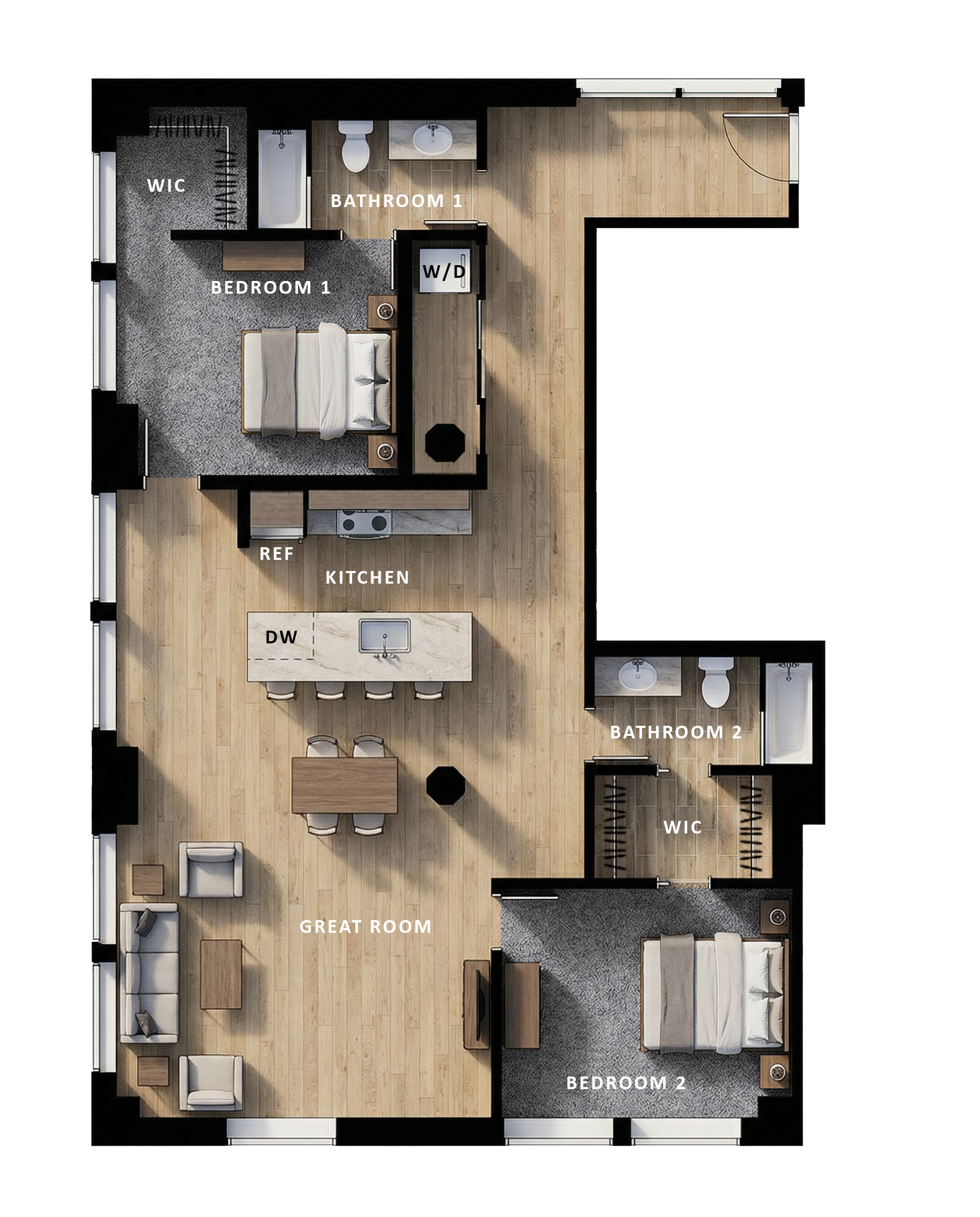 929 Walnut St - 806